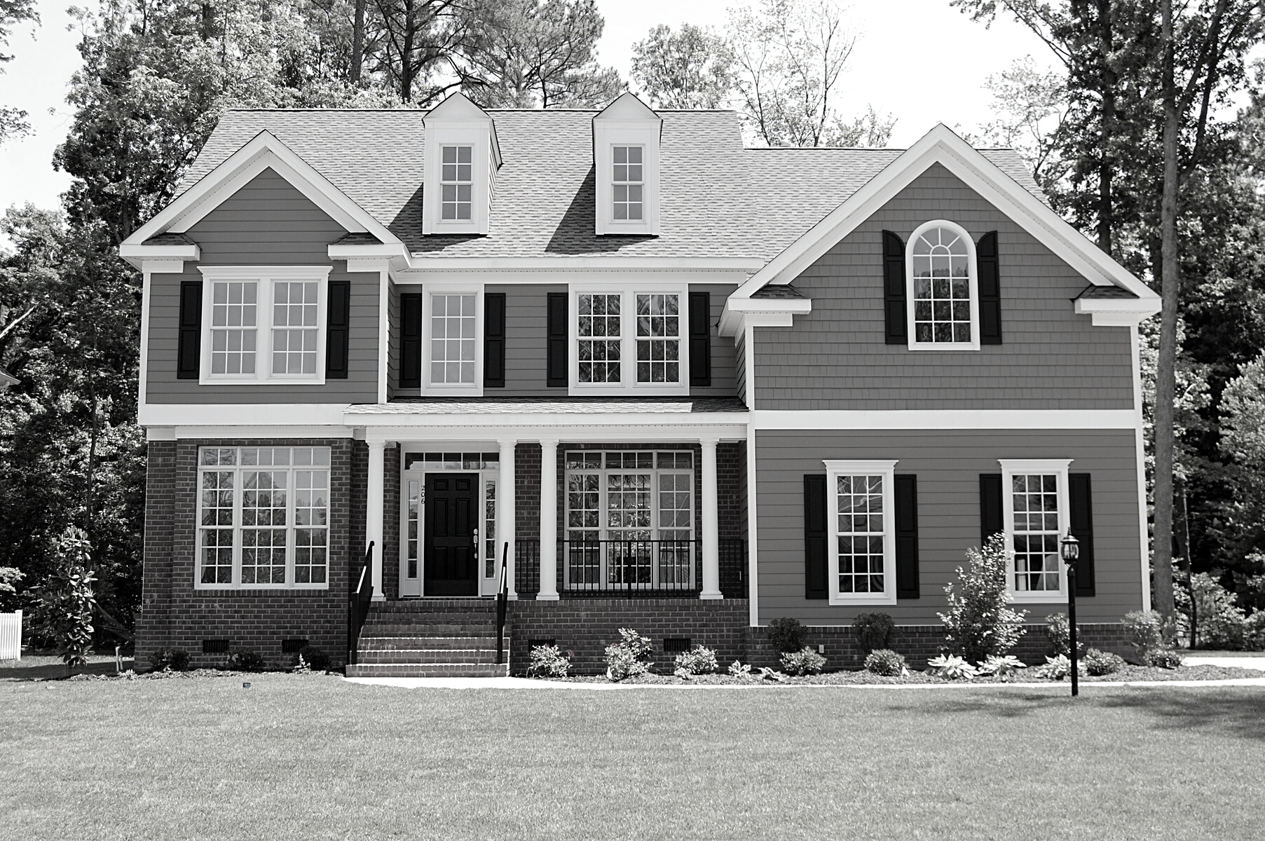 Facade of a Country House